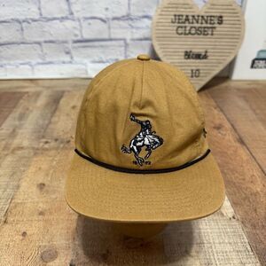 HOOEY "PUNCHY" FRONTIER TAN SNAPBACK CAP
One size
